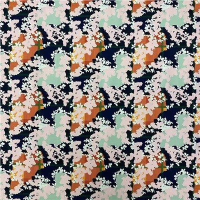 Двуслоен плат с дигитален печат със спандекс