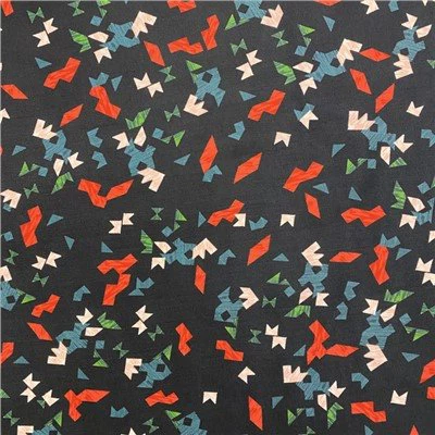 Дигитален печат Вискозна ленена цифрова смазана тъкан